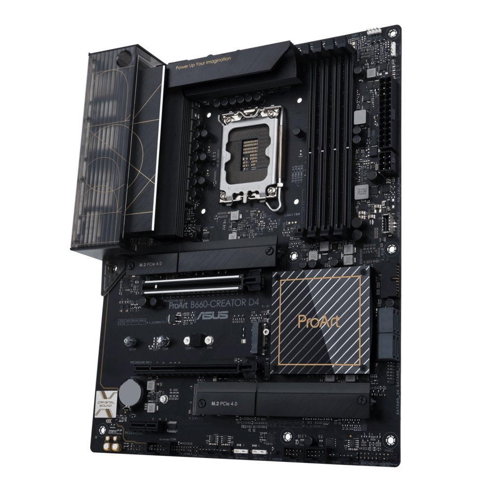 ASUS PROART B660-CREATOR D4 | Socket LGA 1700 | Intel B660 | 4xDDR4 | ATX | Moederbord - Matmuis - Matmuis
