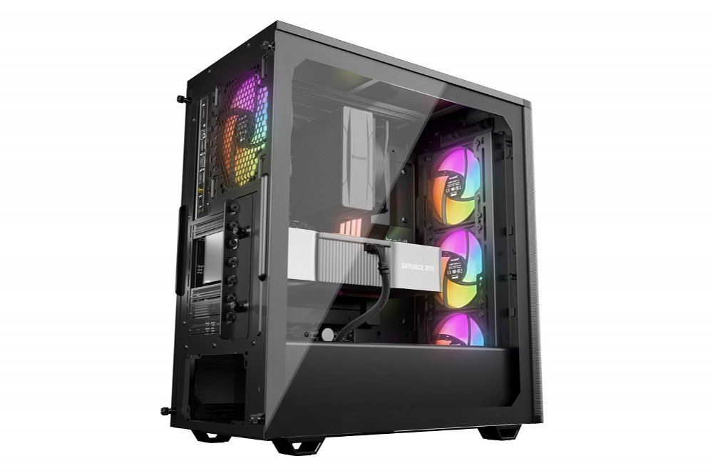 be quiet! PURE BASE 501 LX RGB | Midi Tower Case | Zwart - Matmuis