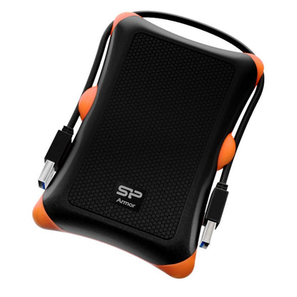 Silicon Power Rugged Armor Externe Harde Schijf | 1TB | USB 3.2 | Zwart - Matmuis