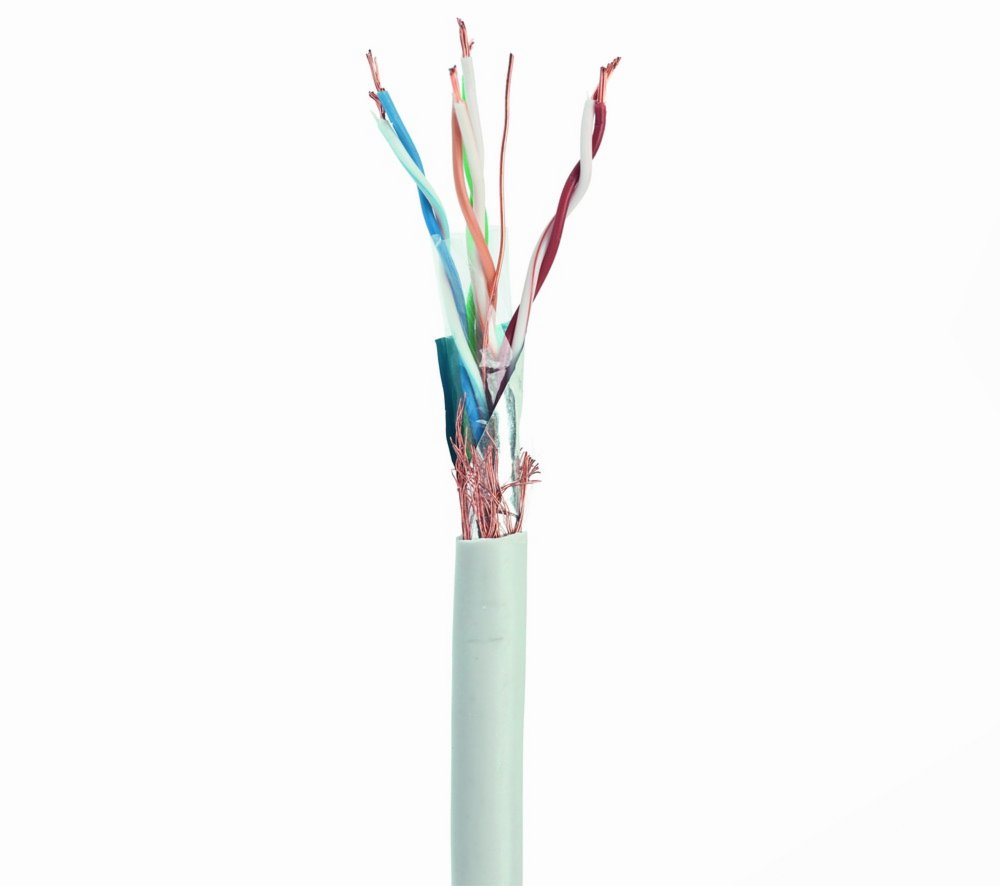 Gembird SF/UTP Cat 5E Netwerkkabel | 305 m | Grijs - Matmuis