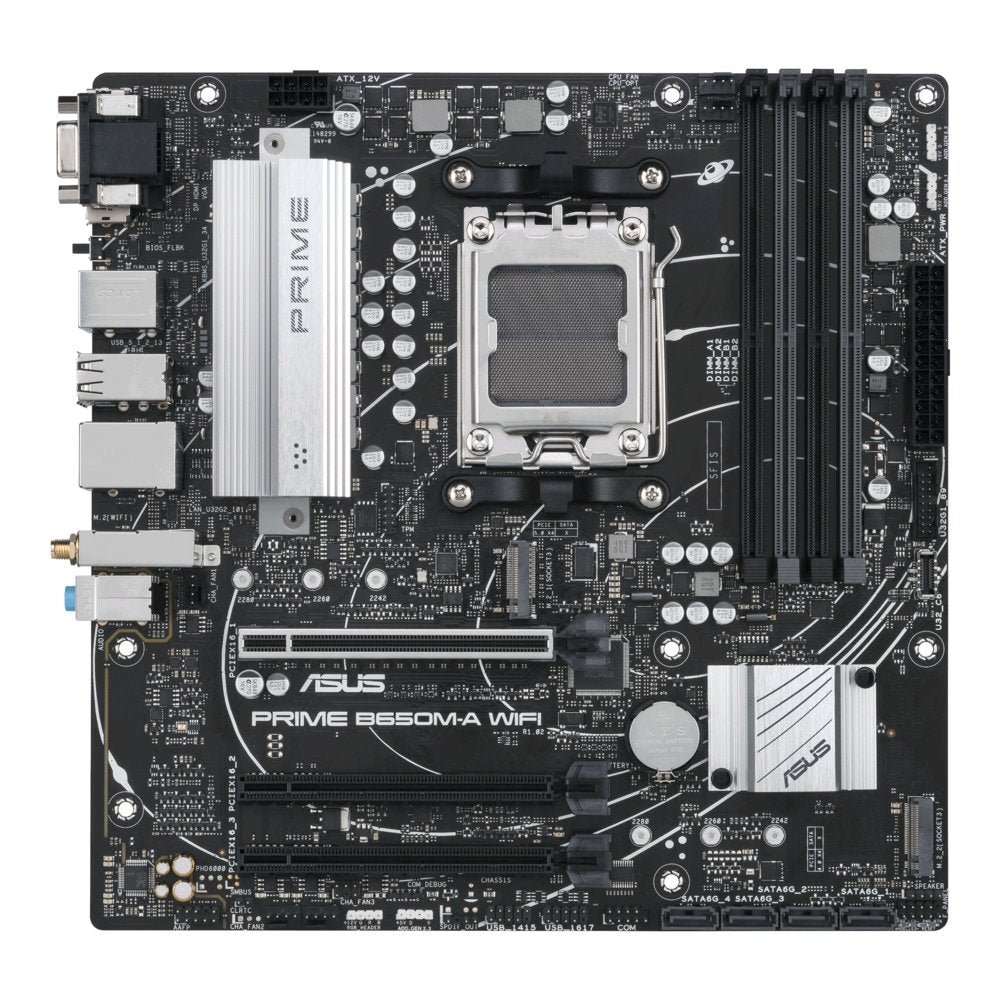 ASUS PRIME B650M-A WIFI | Socket LGA 1700 | Intel B760 | 4xDDR5 | Micro-ATX | Moederbord - Matmuis - Matmuis