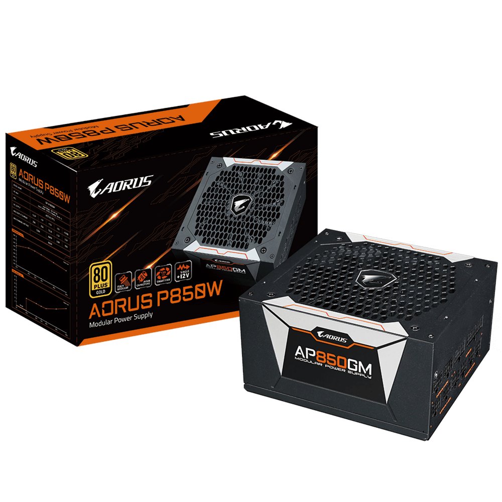 Gigabyte GP-AP850GM | 850 Watt Gold ATX PSU | Modulair | Power Supply | Voeding - Matmuis - Matmuis