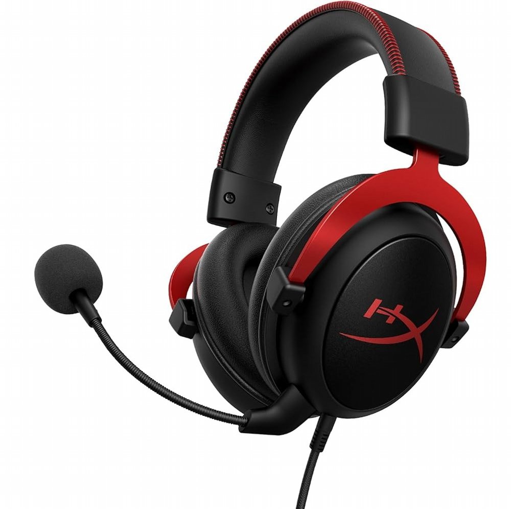 HyperX Cloud II Gaming Headset | Zwart/Rood - Matmuis - Matmuis