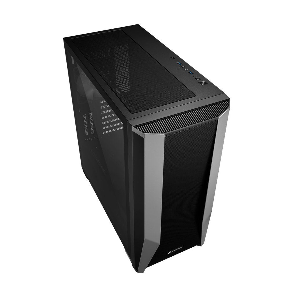 Sharkoon TG7M RGB | Midi Tower Case | Zwart - Matmuis