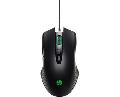 HP X220 | Bedrade Gaming Muis | Links- en Rechtshandig | USB-A | 3600 DPI | Zwart - Matmuis - Matmuis