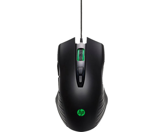HP X220 | Bedrade Gaming Muis | Links- en Rechtshandig | USB-A | 3600 DPI | Zwart - Matmuis - Matmuis