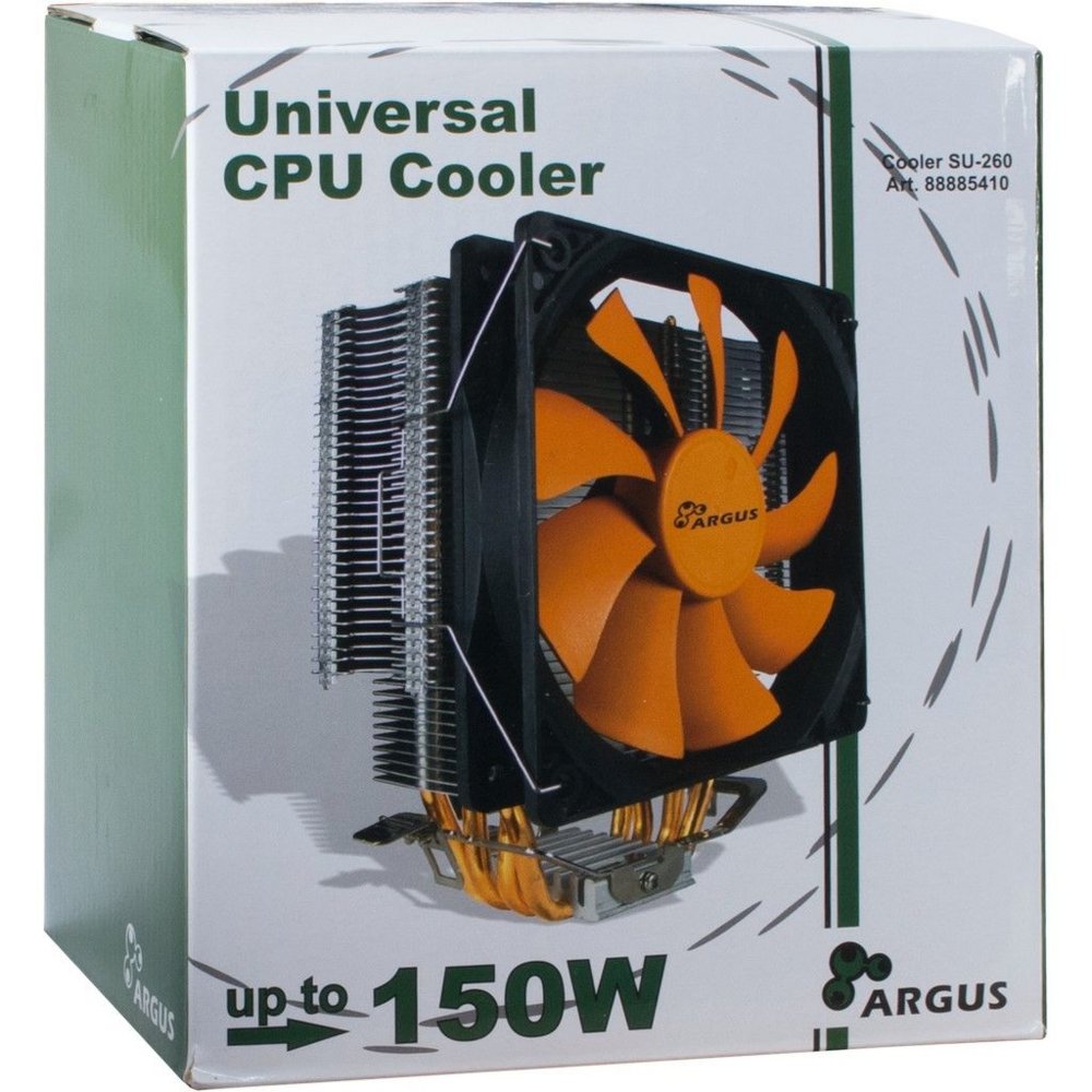 Inter-Tech Argus SU-260 | 150W TDP | 150mm Hoogte | 120mm Fan | CPU Luchtkoeler - Matmuis - Matmuis