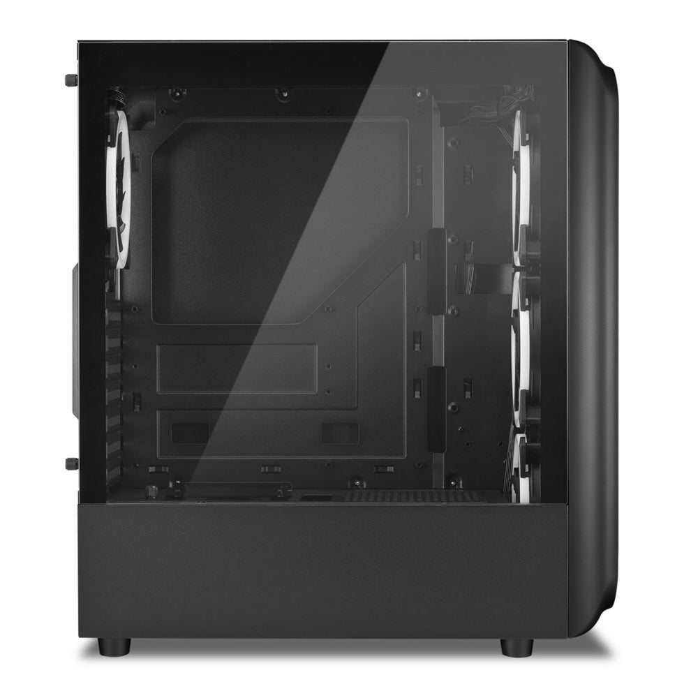 Sharkoon TK5M RGB | Midi Tower Case | Zwart - Matmuis