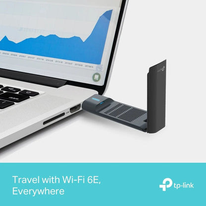 TP-Link Archer TXE70UH | Wi-Fi 6E USB-adapter | Tri-Band AXE5400 | Tot 5400 Mbit/s - Matmuis - Matmuis