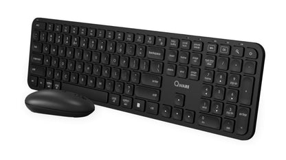 Qware Eastbourne | Draadloze Muis en Toetsenbordcombo | QWERTY - Matmuis