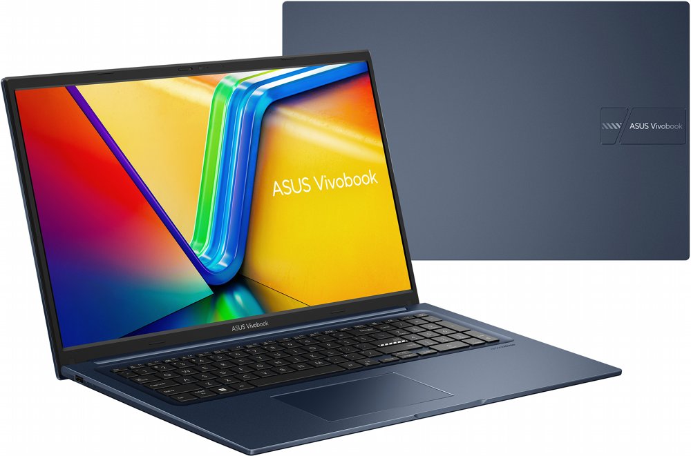 Asus Vivobook X1704VA | 17.3'' Full HD IPS | Intel Core 5 120U | 16GB RAM | 1TB SSD | W11 Pro | Quiet Blue - Matmuis