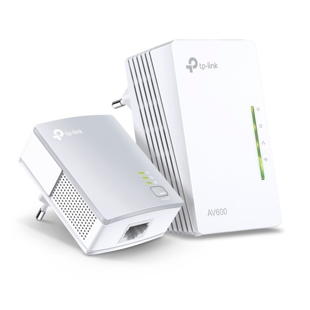 TP-Link AV600 | Powerline Adapter Set | 300 Mbps Wi-Fi N300 | 600 Mbps Powerline | Starter Kit - Matmuis