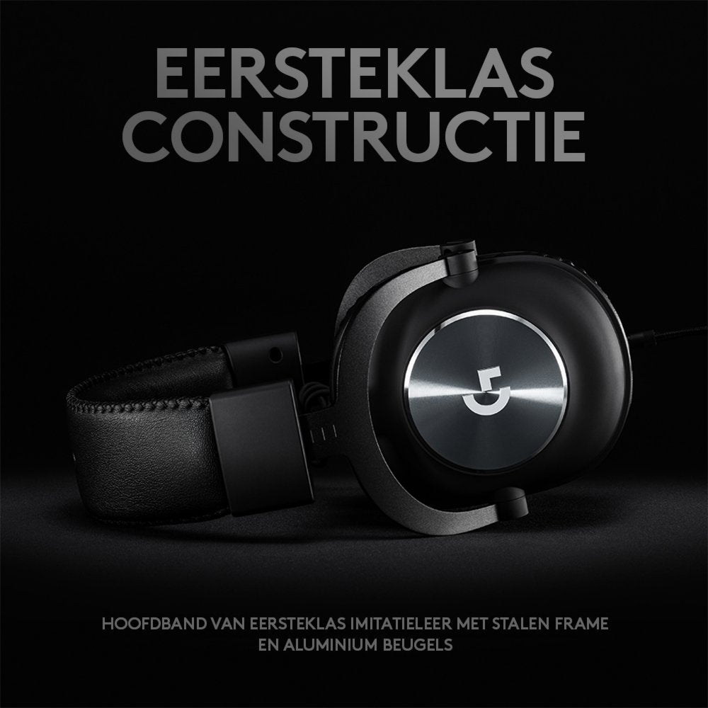Logitech G Pro X | Bedrade Over-ear Gaming Headset | USB-A & 3.5mm | Zwart - Matmuis - Matmuis