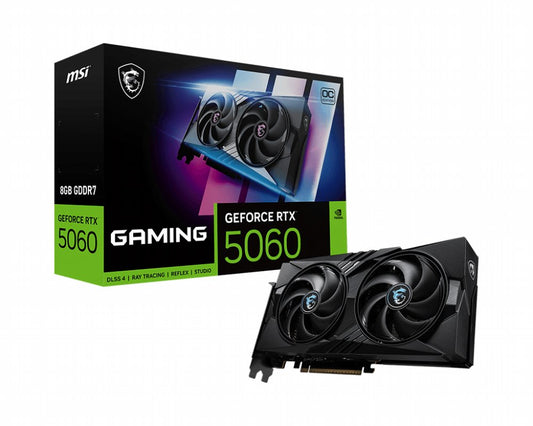 MSI GeForce RTX 5060 GAMING OC | 8GB GDDR7 | DLSS 4 | Videokaart | Nvidia GPU - Matmuis