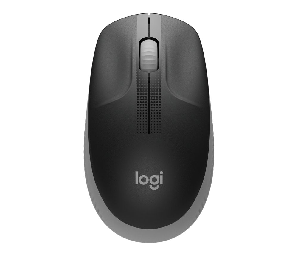 Logitech M190 | Draadloze Muis | Links- en Rechtshandig | RF | 1000 DPI | Grijs - Matmuis - Matmuis