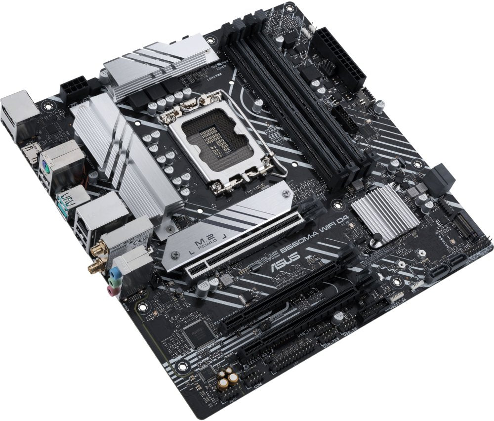 ASUS PRIME B660M-A WIFI D4 | Socket LGA 1700 | Intel B660 | 4xDDR4 | Micro-ATX | Moederbord - Matmuis - Matmuis