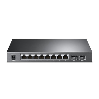 TP-Link TL-SG2210P | Managed Smart Switch | 10 Poorten | Gigabit Ethernet (10/100/1000 Mbps) | 8x PoE+ - Matmuis