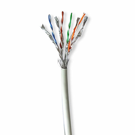 Nedis netwerkkabel | Cat7 | S/FTP (S-STP) | 50 m | Grijs | CCBG8548GY50S - Matmuis - Matmuis