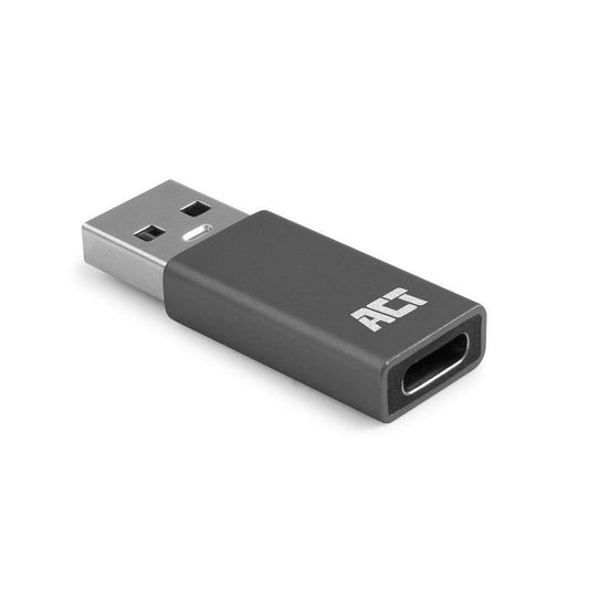 AC7375 ACT kabel-tussenstuk | USB-C naar USB-A | Grijs - Matmuis - Matmuis