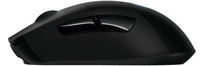 Logitech G703 HERO | Draadloze Gaming Muis | Rechtshandig | RF (LIGHTSPEED) | 25.600 DPI | Zwart - Matmuis - Matmuis