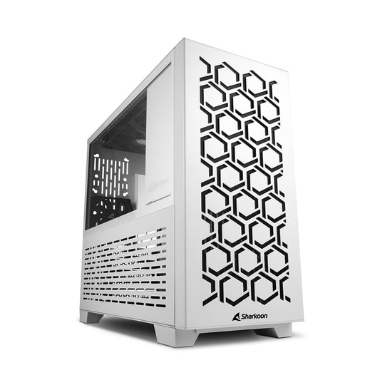 Sharkoon MS-Y1000 | Micro Tower Case | Wit - Matmuis