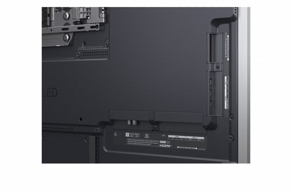 LG OLED55G55LW | 55'' OLED evo AI G5 Smart TV | 4K Ultra HD 165Hz | Dolby Vision & Atmos | Zilver | Inclusief muurbeugel - Zonder standaard - Matmuis