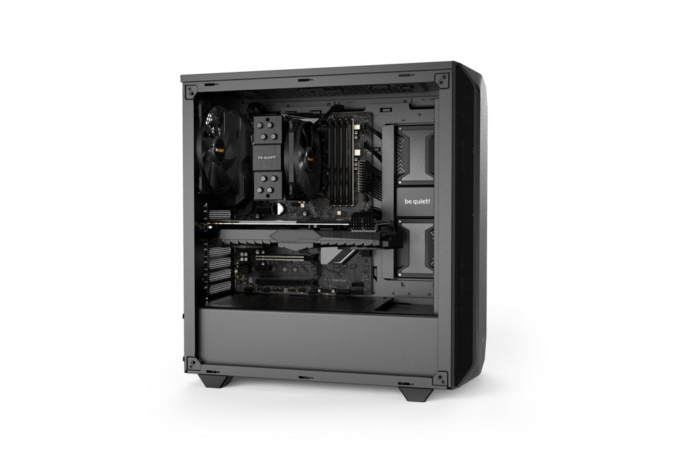 be quiet! Pure Base 500 | Midi Tower Case | Zwart - Matmuis