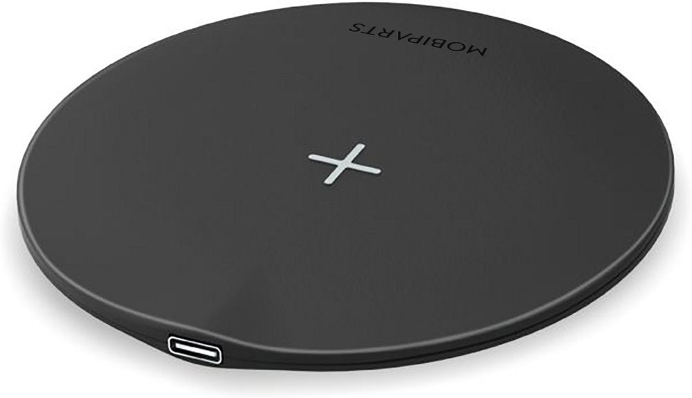 Mobiparts Wireless Quick Charger | Draadloze Oplader 15W Flat Qi | Zwart