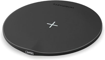 Mobiparts Wireless Quick Charger | Draadloze Oplader 15W Flat Qi | Zwart
