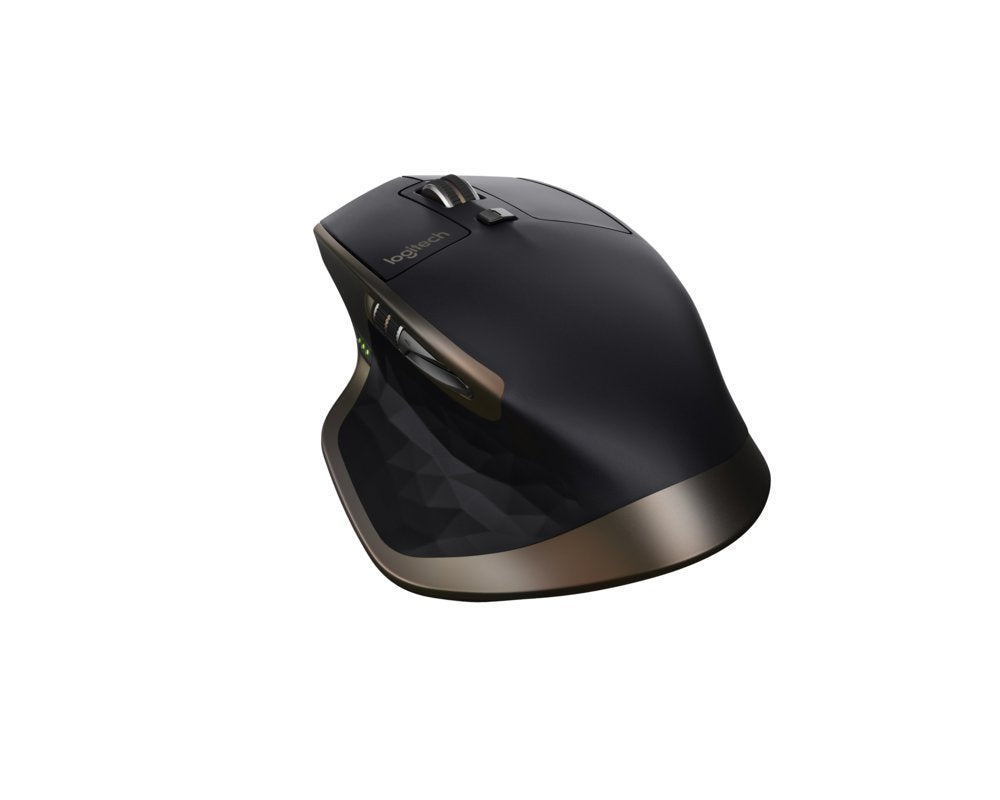 Logitech MX Master | Draadloze Muis | Rechtshandig | RF + Bluetooth | 1600 DPI | Zwart/Brons - Matmuis - Matmuis