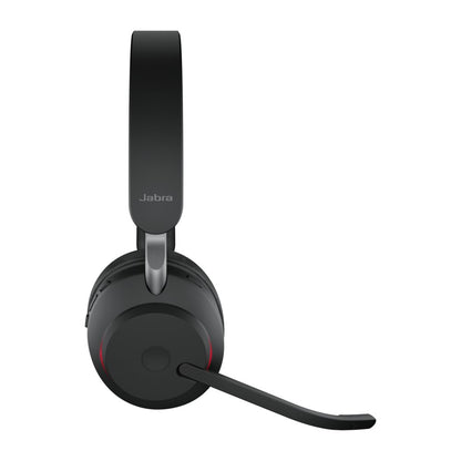 Jabra Evolve2 65 UC | Draadloze On-Ear Headset | Bluetooth | Zwart - Matmuis - Matmuis