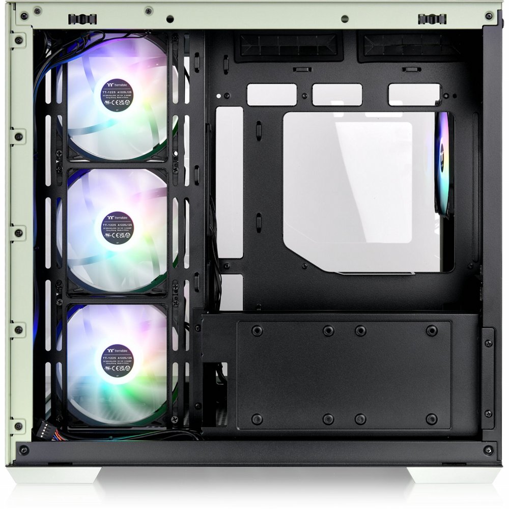 Thermaltake View 380 TG ARGB Matcha Green | Mid Tower Behuizing | Groen (CA-1Z2-00MEWN-00) - Matmuis