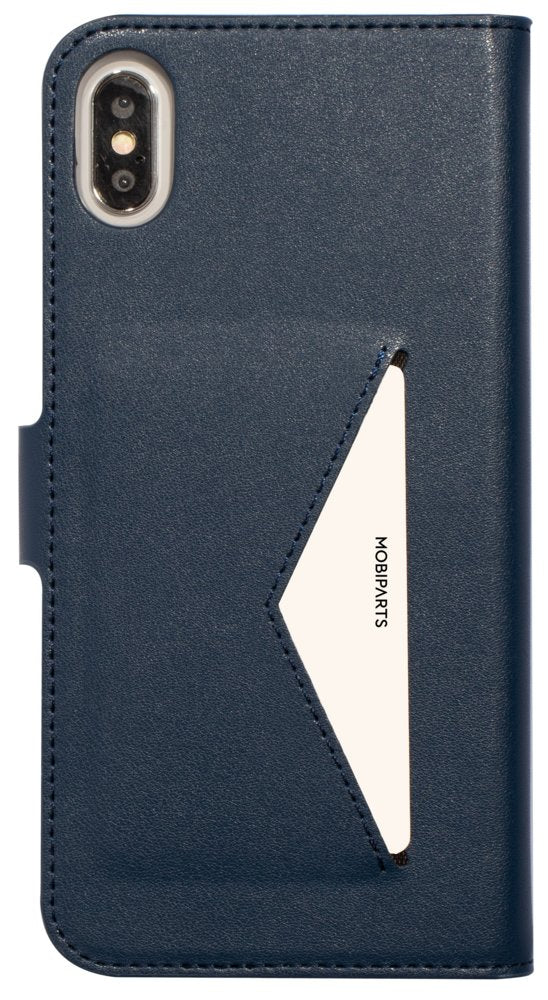 Mobiparts Classic Wallet Case | Apple iPhone XS Max | Blue - Matmuis - Matmuis