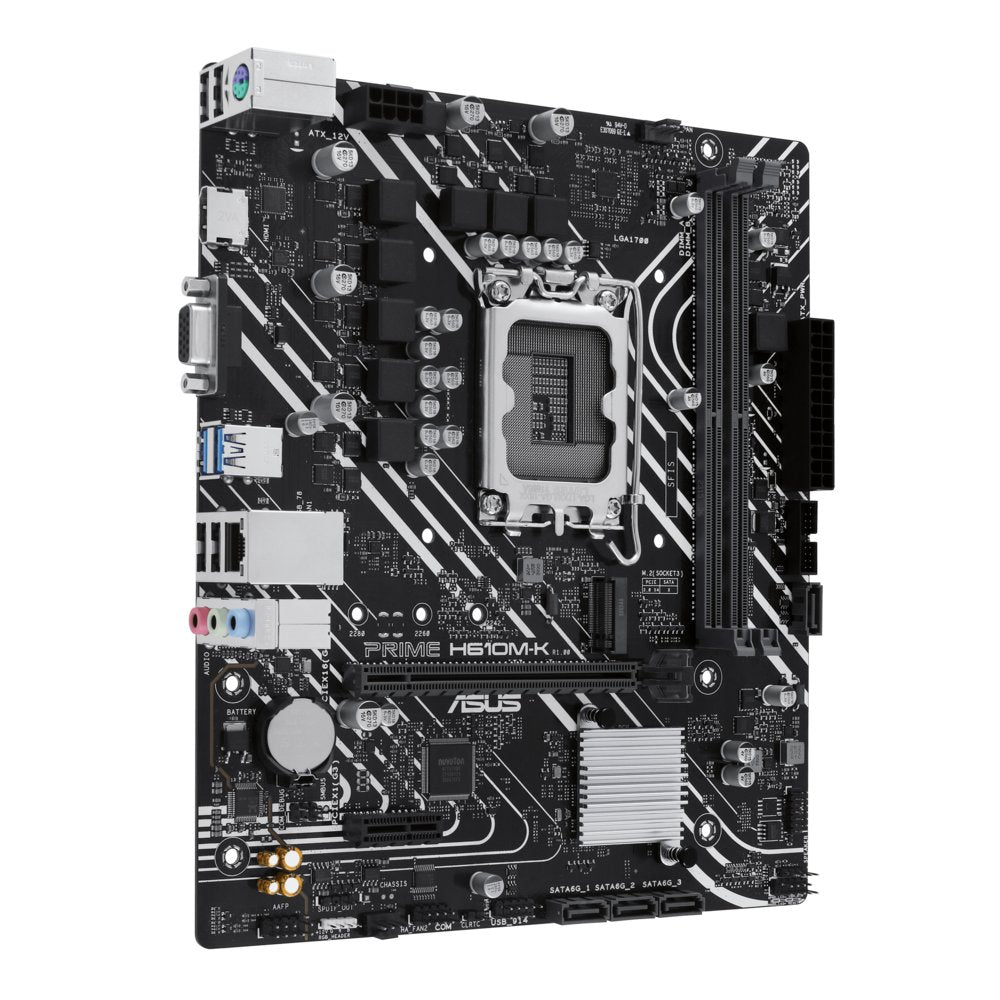 ASUS Prime H610M-K | Socket LGA 1700 | Intel H610 | 2xDDR5 | Micro-ATX | Moederbord - Matmuis - Matmuis