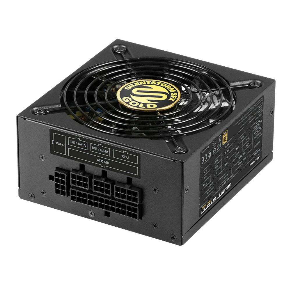Sharkoon SilentStorm SFX | 500 Watt Gold ATX PSU | Modulair | Power Supply | Voeding - Matmuis - Matmuis