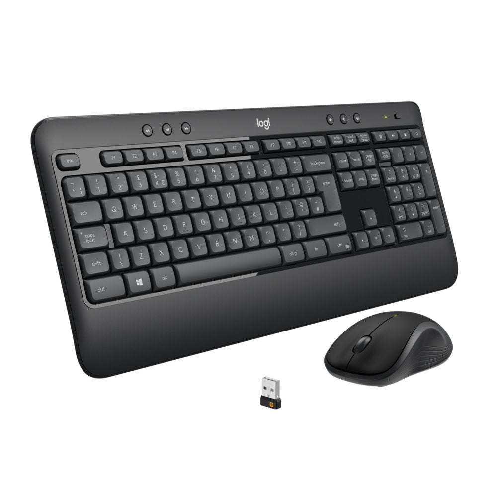 QWERTZ | Logitech MK540 Advanced | Draadloze Muis en Toetsenbordcombo | QWERTZ - Matmuis - Matmuis