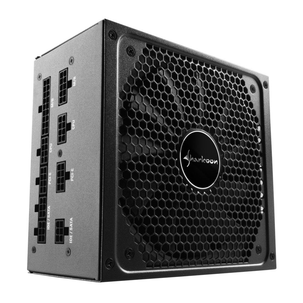 Sharkoon SilentStorm Cool Zero | 650 Watt Gold ATX PSU | Modulair | Power Supply | Voeding - Matmuis - Matmuis
