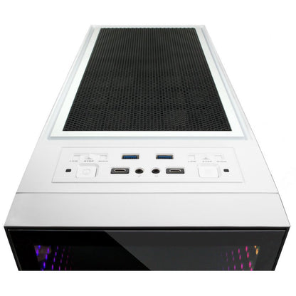 Inter-Tech X-908 Infini2 | Infinity Mirror | Tower Case | Wit - Matmuis