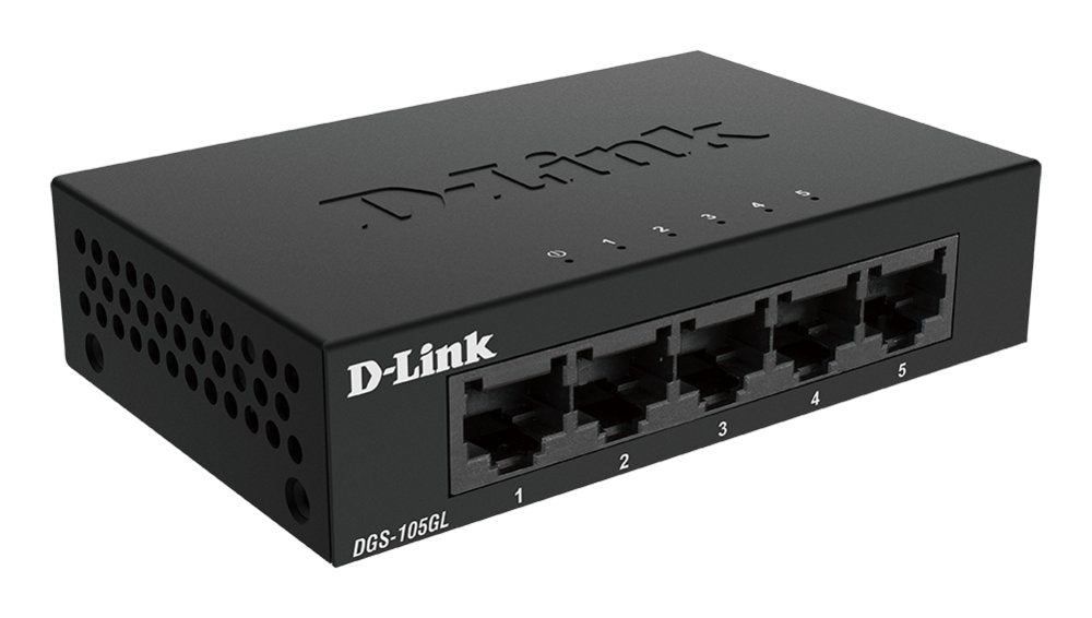 D-Link DGS-105GL/E | Netwerk-switch | Unmanaged | Gigabit Ethernet (10/100/1000) - Matmuis - Matmuis