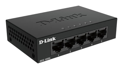 D-Link DGS-105GL/E | Netwerk-switch | Unmanaged | Gigabit Ethernet (10/100/1000) - Matmuis - Matmuis