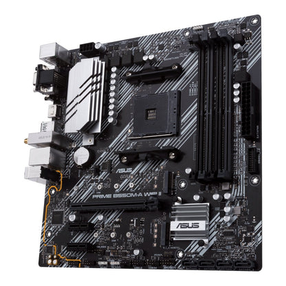 ASUS PRIME B550M-A WIFI II | Socket AM4 | AMD B550 | 4xDDR4 | Micro-Atx | Moederbord - Matmuis - Matmuis