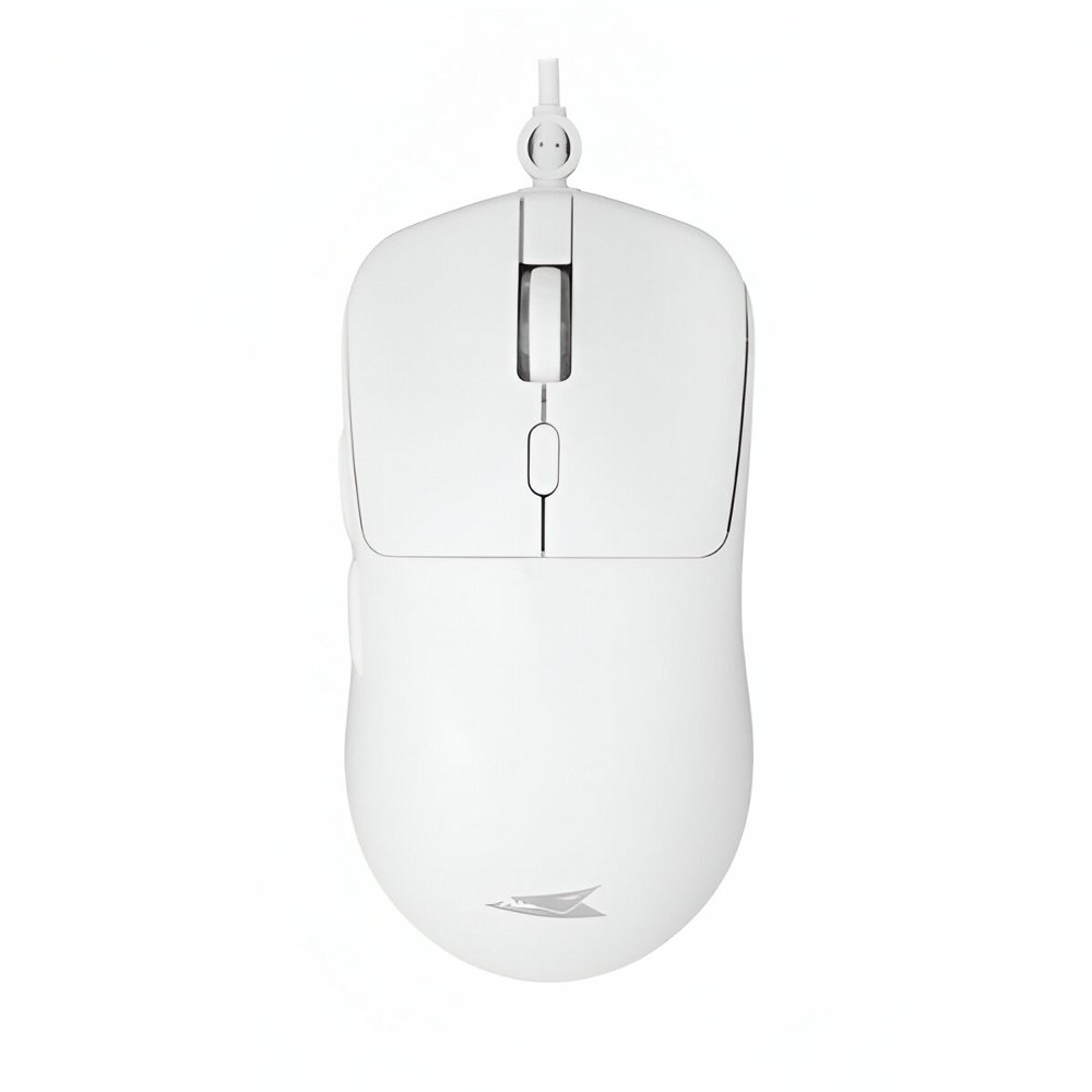 Baracuda ORCA RGB | Bekabeld Gaming Toetsenbord inclusief Muis | QWERTY | Wit - Matmuis