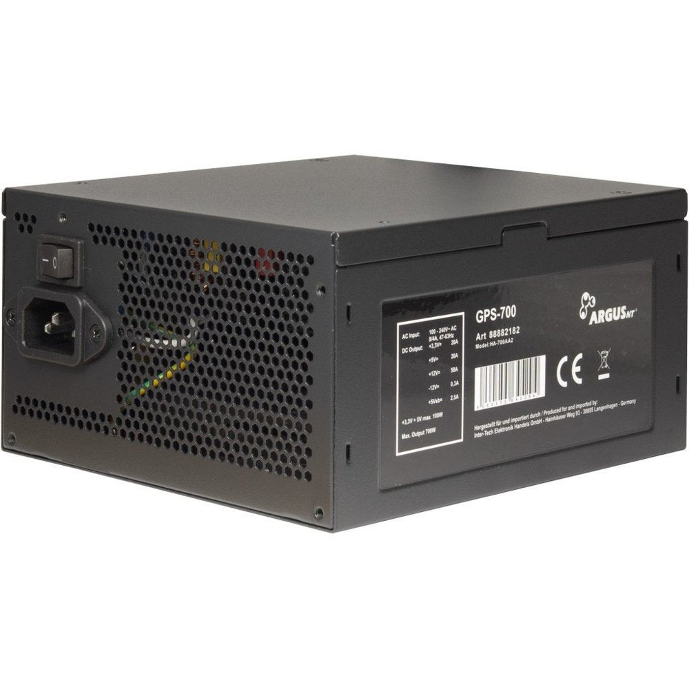 Inter-Tech Argus GPS-700 | 700 Watt Gold ATX PSU | Power Supply | Voeding - Matmuis - Matmuis