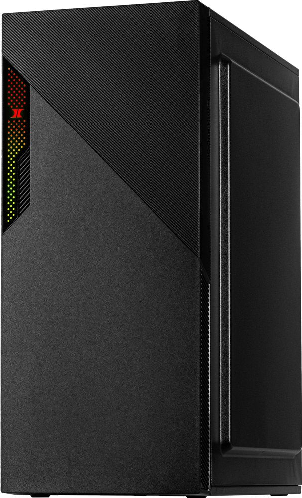 Inter-Tech A-303 Slant | Midi Tower | Zwart - Matmuis