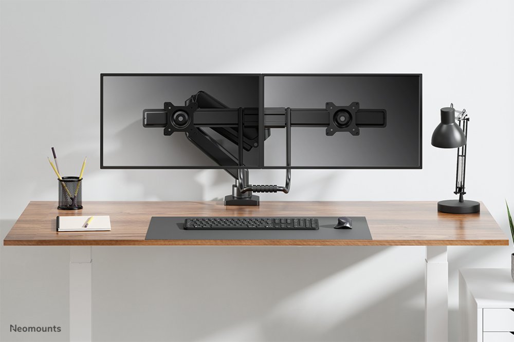 Neomounts Newstar DS75-450BL2 | In Hoogte Verstelbare Monitor-bureaubeugel | Tot 32