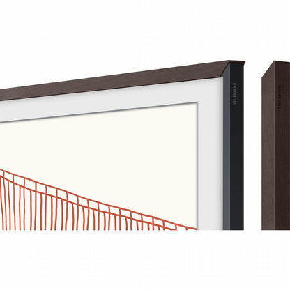 Samsung Lijst voor 85" Samsung The Frame TV | Modern Walnoothout