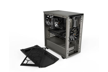 be quiet! Pure Base 500 Window Grijs | Midi Tower Behuizing - Matmuis