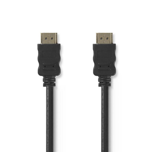 Nedis CVGP34000BK15 | 3 m HDMI Video Kabel Adapter | Zwart - Matmuis - Matmuis