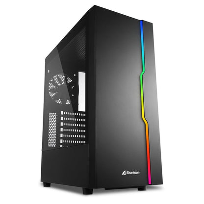 Sharkoon RGB Slider | Midi Tower Case | Zwart
