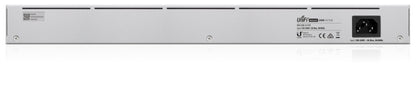 Ubiquiti UniFi 24-Port PoE | Managed L2/L3 Switch | 24 Poorten | Gigabit Ethernet (10/100/1000 Mbps) | PoE | 1U Rackmount | Zilver - Matmuis